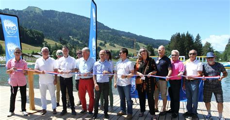 Haute Savoie Praz Sur Arly Le Plan Deau De Cassioz Inauguré