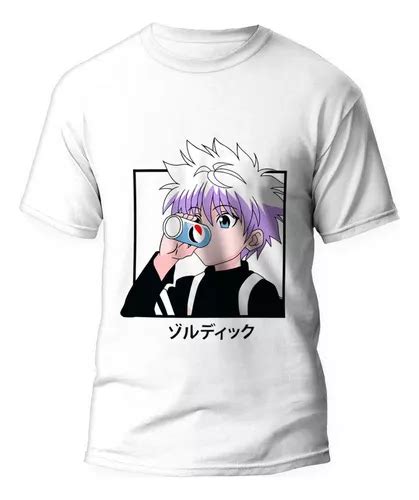 Camiseta Killua Refri Unissex Anime Hunter Hunter Parcelamento Sem Juros