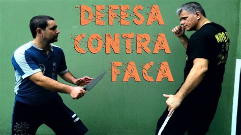 CURSO DE DEFESA PESSOAL Defesa Pessoal Contra Faca Aula 1 YouTube