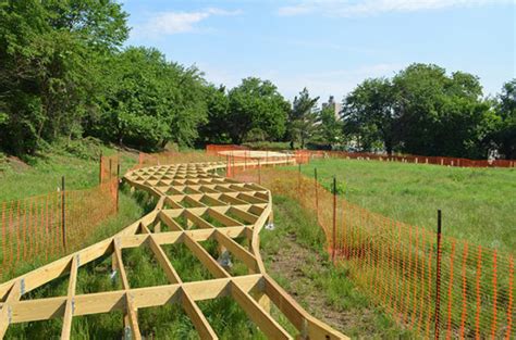 Brooklyn Naval Cemetery Landscape Creates An Experience Of A Layered