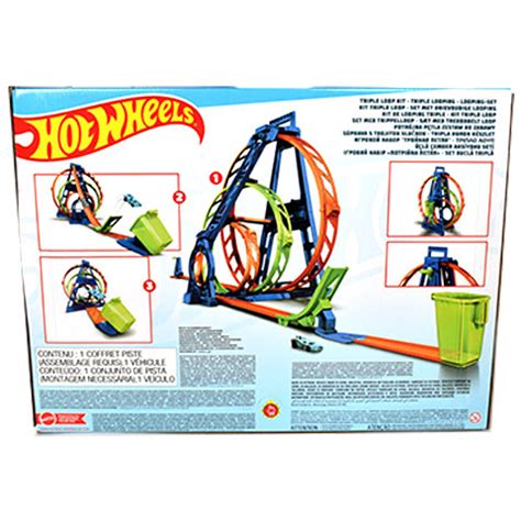 Hot Wheels Action Triplahurok P Lyaszett Mattel V S Rl S A J T Kshopban