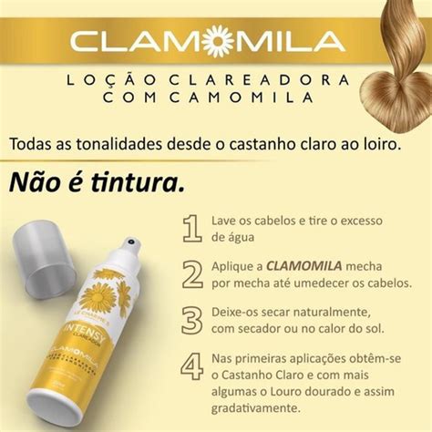 Intensy Color Clamomila Loção Clareadora 250ml Parcelamento sem juros