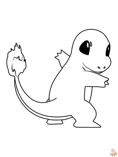 Disegni Da Colorare Di Charmander Da Stampare Per I Fan