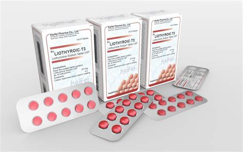 Keifei Pharma Liothyroic T3 25mcg X 100 Tablets