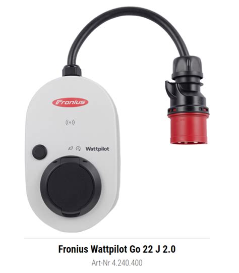 Fronius Wattpilot Go J Online Bestellen