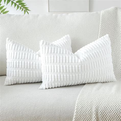 Amazon Otostar Pack Of Soft Corduroy Decorative Throw Pillow