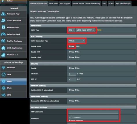 How To Set Up Your Asus Dsl Ac68u Dual Band Byo Modemrouter For Nbn