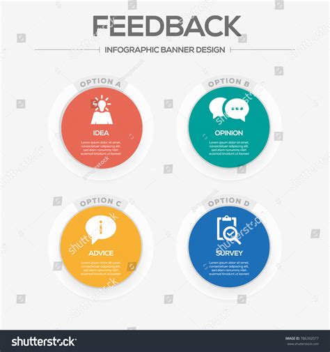 Feedback Infographic Icons Stock Vector (Royalty Free) 786392077 | Shutterstock