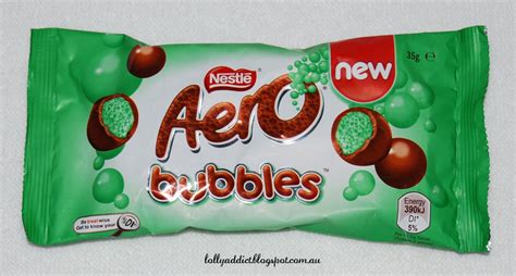 Lolly Addict - Australian Confectionery Reviews: Nestle Aero Bubbles Mint