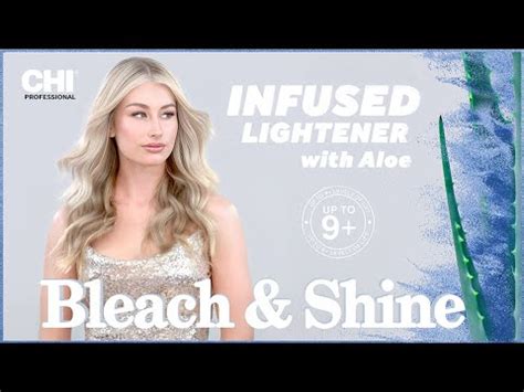 How To Achieve The Perfect Blonde With CHI Bleach Shine YouTube