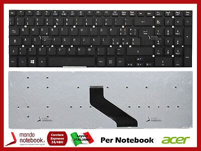 Tastiera Acer Aspire E Z We Z We V We Italiana Ebay