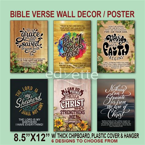 Shop Wall Poster For Bedroom Bible Verses with great discounts and ...