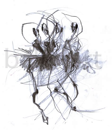 Dance Wall Art, Ballet Art, Abstract Art Print, Pencil Drawing, Black and White Wall Art ...