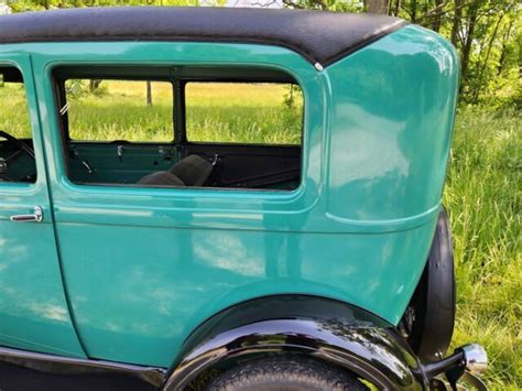 1929 Ford Model A Coupe Green RWD Manual Tudor For Sale