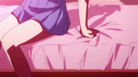 Monogatari Series Araragi Karen Ahoge Animated Lewd Ninja