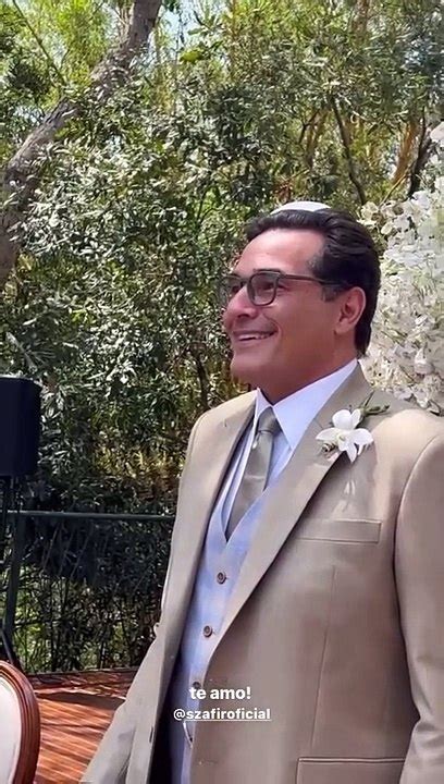 Sasha Meneghel Registrou O Casamento Do Pai Luciano Szafir