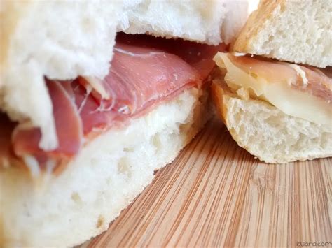 Sandes de Presunto e Queijo da Serra Iguaria Receita e Culinária