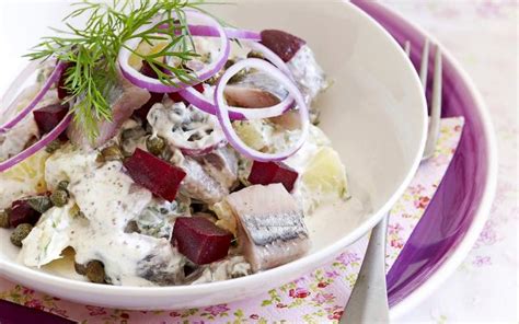 Haringsalade Met Aardappel En Bietjes Libelle Lekker