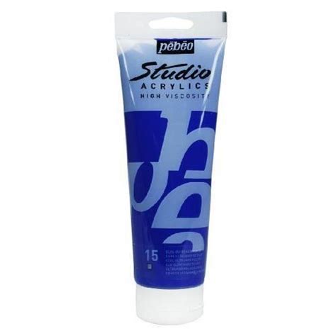 P B O Beaux Arts Studio Acrylique Tube Bleu Outremer Fonc