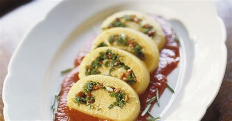 Stuffed Polenta Roulade Recipe Eat Smarter Usa