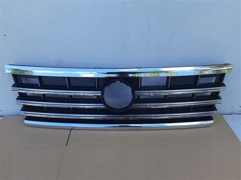 VW TOUAREG III 3 760 GRILL ATRAPA CHROM ORYG 10803500337 Oficjalne