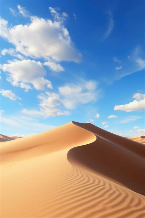 Mysterious desert landscape with sand dunes 29382430 Stock Photo at