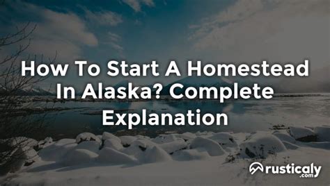 How To Start A Homestead In Alaska? (Answer Inside!)