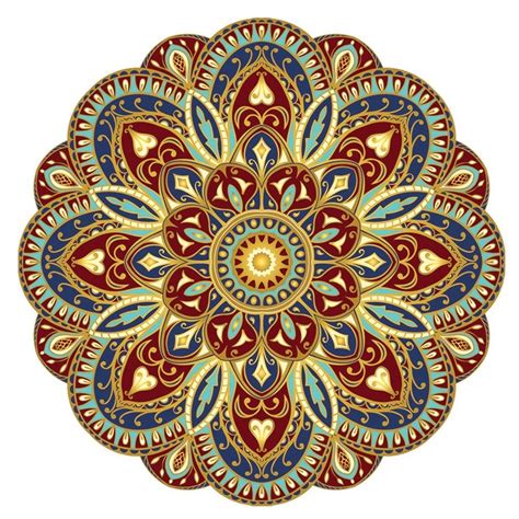 Sublime Earth Mandala Porcelain Pool Mosaic By Custom Mosaics Inc