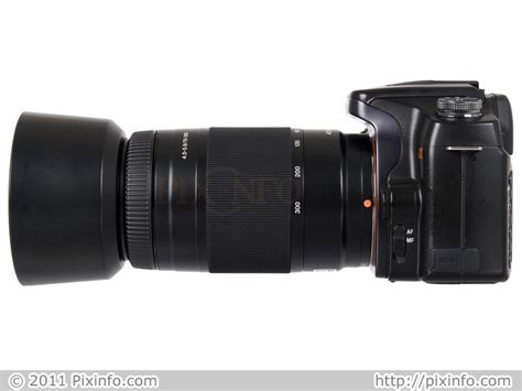 Sony 75-300 mm F4,5-5,6 objektív - Pixinfo.com