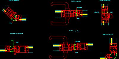 Perfis De Alum Nio Aluar Em Autocad Biblioteca Cad