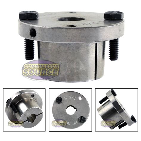 58 Bore H Style Steel Sheave Pulley Bushing Split Taper For Keyed