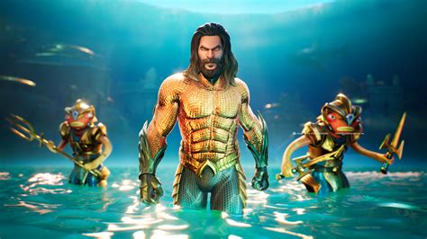 Aquaman and Black Manta Rise to the Surface in Fortnite | Fortnite: Battle Royale Dev Tracker ...