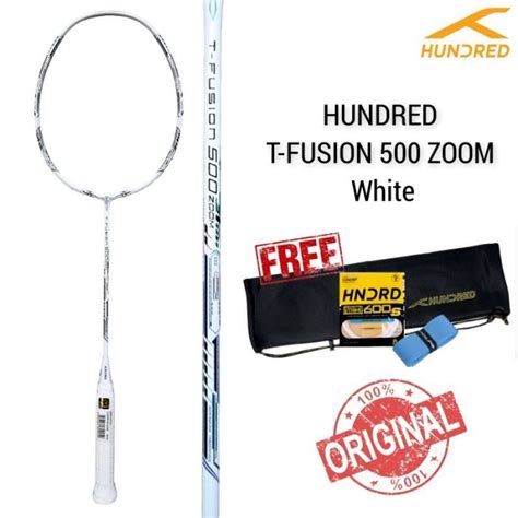 Promo Raket Badminton Hundred T Fusion 500 Attk Ctrl Zoom Bulutangkis