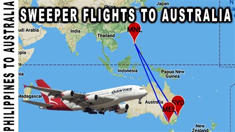 Philippines To Australia Sweeper Flights A Possibility Youtube