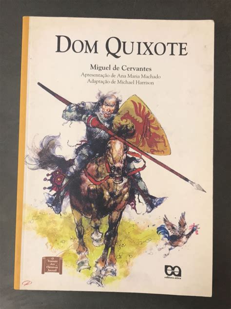 Livro Dom Quixote Livro Editora Tica Usado Enjoei