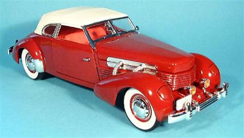 Diecast model cars Cord 812 1/43 Neo Supercharged Sedan red 1937 ...