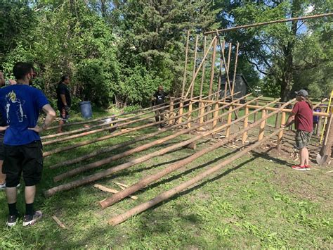 Traditional Elm Bark Lodges Return To Minnesota Ict News