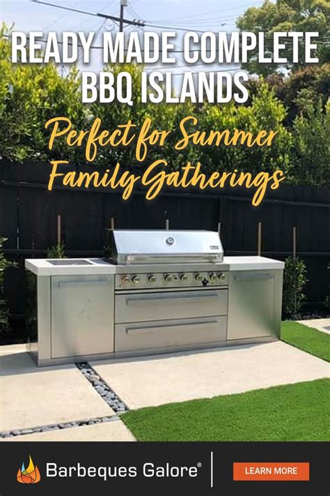 Barbeques Galore Pre Made Outdoor BBQ Islands Bbq Island Outdoor