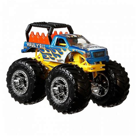Set De Masinute Hot Wheels Monster Trucks Haul Yall Bebe Pufos