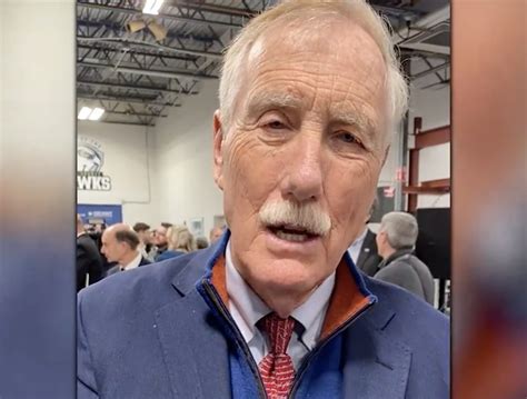Angus King Wants American Military Using "Off the Shelf" Gear While