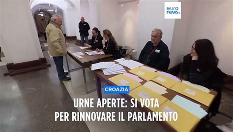 Elezioni Anticipate In Croazia Urne Aperte Per Rinnovare Il Parlamento