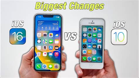 Ios 16 Vs Ios 10 What Has Changed Youtube