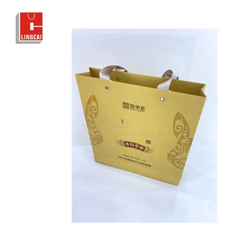 Luxury Hot Sale Custom Paper Gift Bag With Ribbon China Shopping Bag And Paper Gift Bag Price