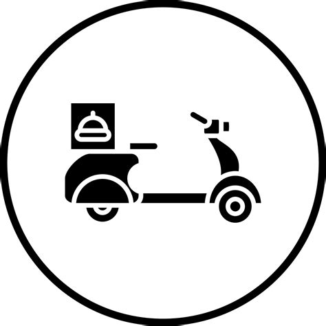 Food Delivery Vector Icon Style 22239927 Vector Art At Vecteezy