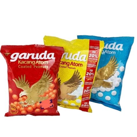 Jual GARUDA KACANG ATOM 100 GRAM ORIGINAL PEDAS MANIS RENYAH ORIGINAL