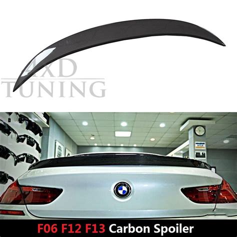 Series Carbon Fiber Rear Spoiler Trunk Wing For Bmw F