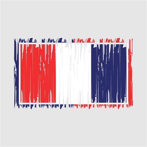 France Flag Brush Vector Art At Vecteezy