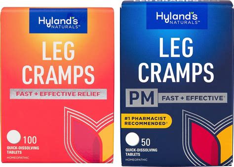 Bundle Of Hylands Leg Cramps Tablets 100 Count Leg Cramps Pm Nighttime Formula