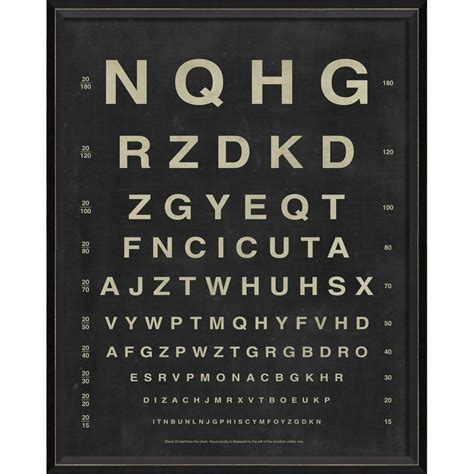 Bc Eye Chart Letters Spicher And Company