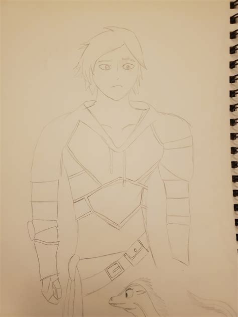 Artstation Jaune Arc Sketch